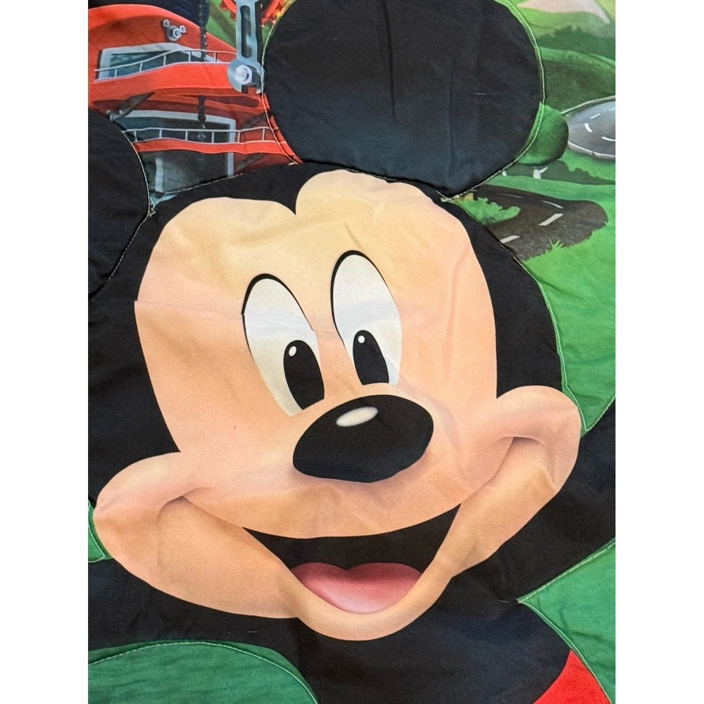 Mickey Mouse & Pluto Boys Toddler Bed Comforter Double Sided 2016