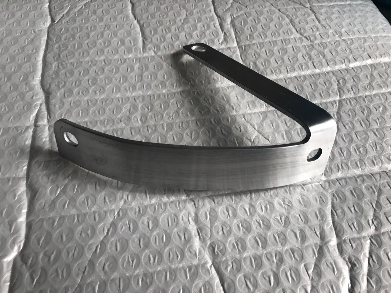 Curved License Plate Relocation Holder Bracket for HONDA CBR 600, 900, 1000 New