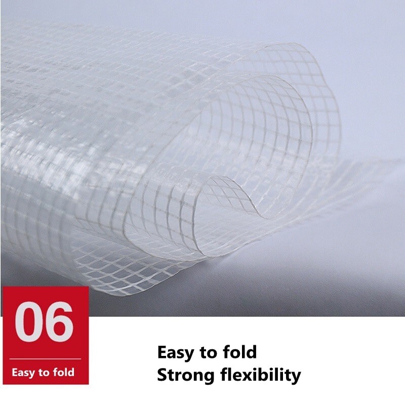 Premium Poly Waterproof Clear Tarp 16 Mil Heavy Duty Canopy