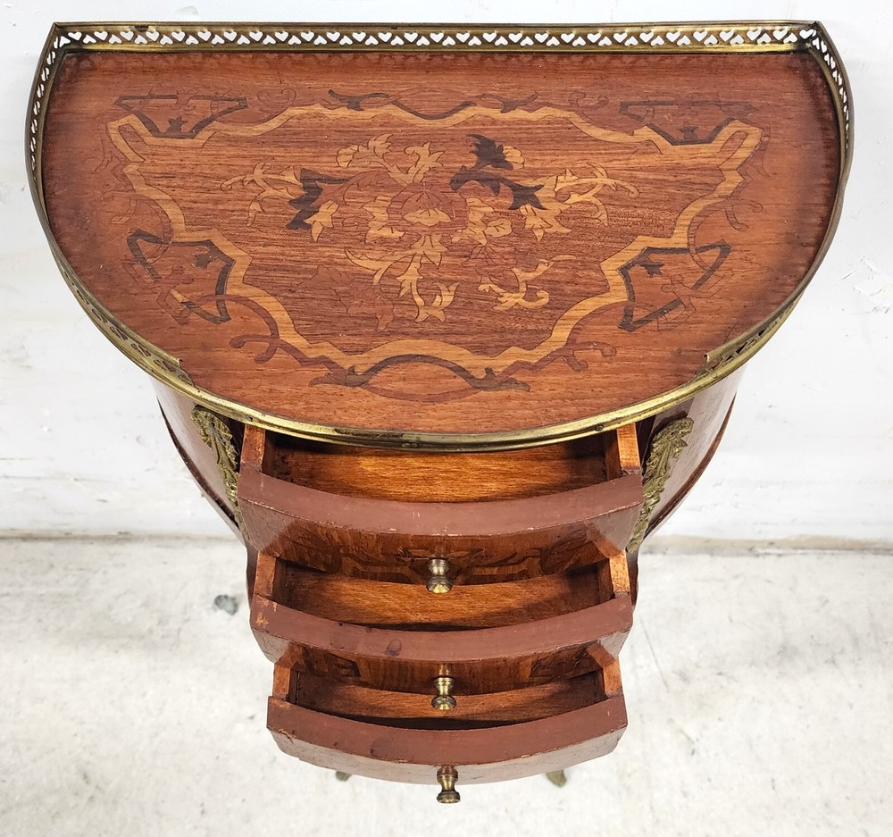 French Side Table Louis XV Ormolu Mounts
