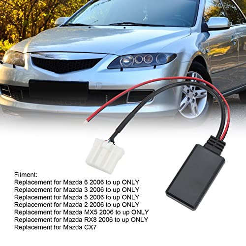 Bluetooth AUX in Adapter, Car Bluetooth Module 16 Pin ABS AUX in Cable ABS