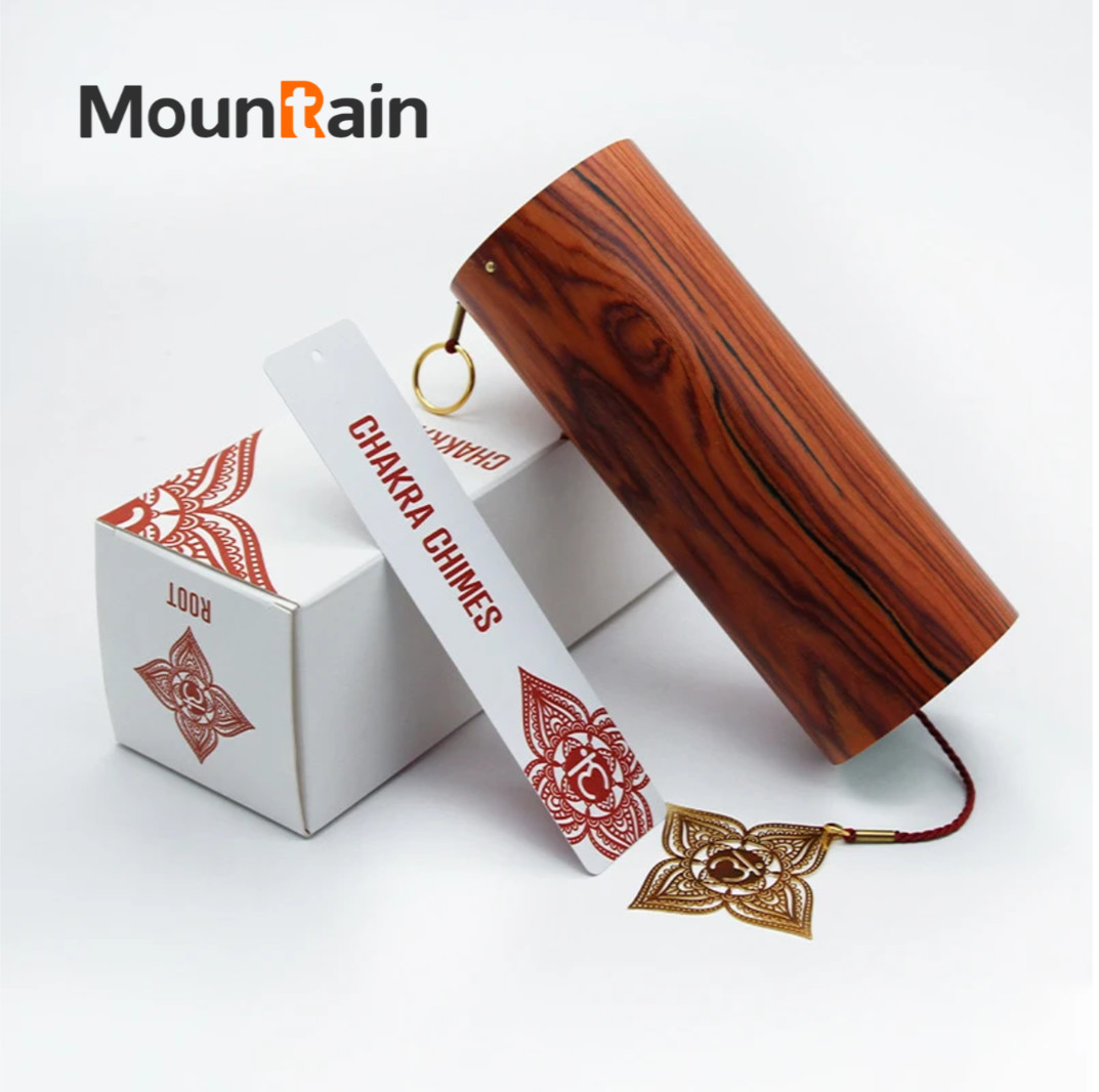 A Set of 7pcs Meditation Chord Wind Chime Handmade Bamboo Sound Healing Chimes