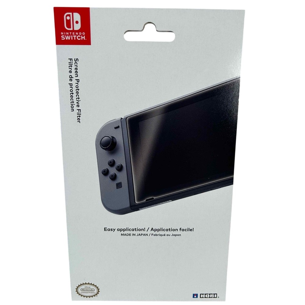 Hori Nintendo Switch Screen Protective Filter Easy Application