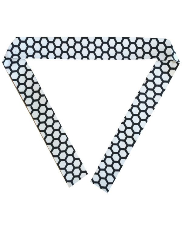 Sport Event Headbands, Restaurant chef headband, hibachi chef headband, necktie