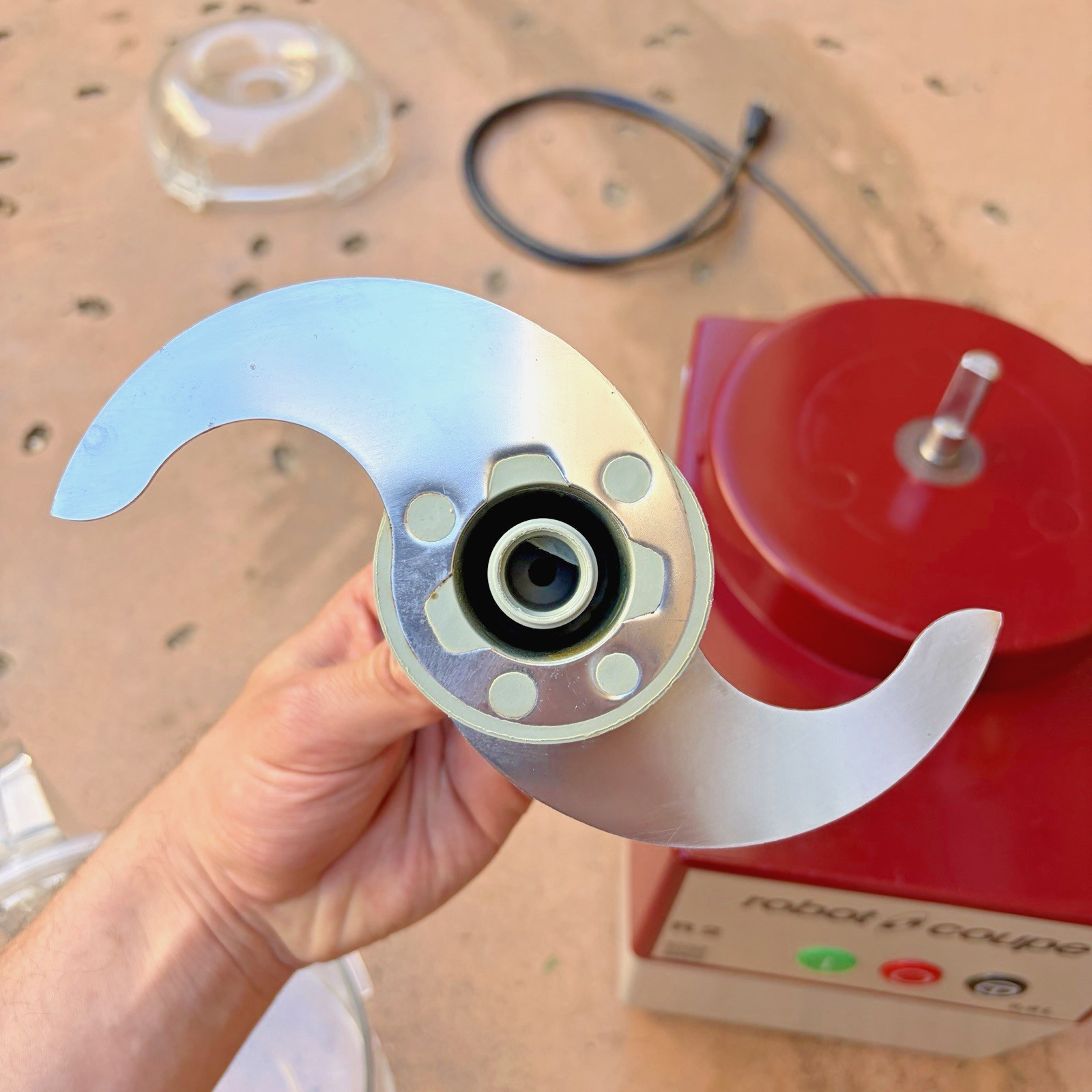 Robot Coupe R2 UB Commercial Food Processor + Bowl / S Blade Very Clean