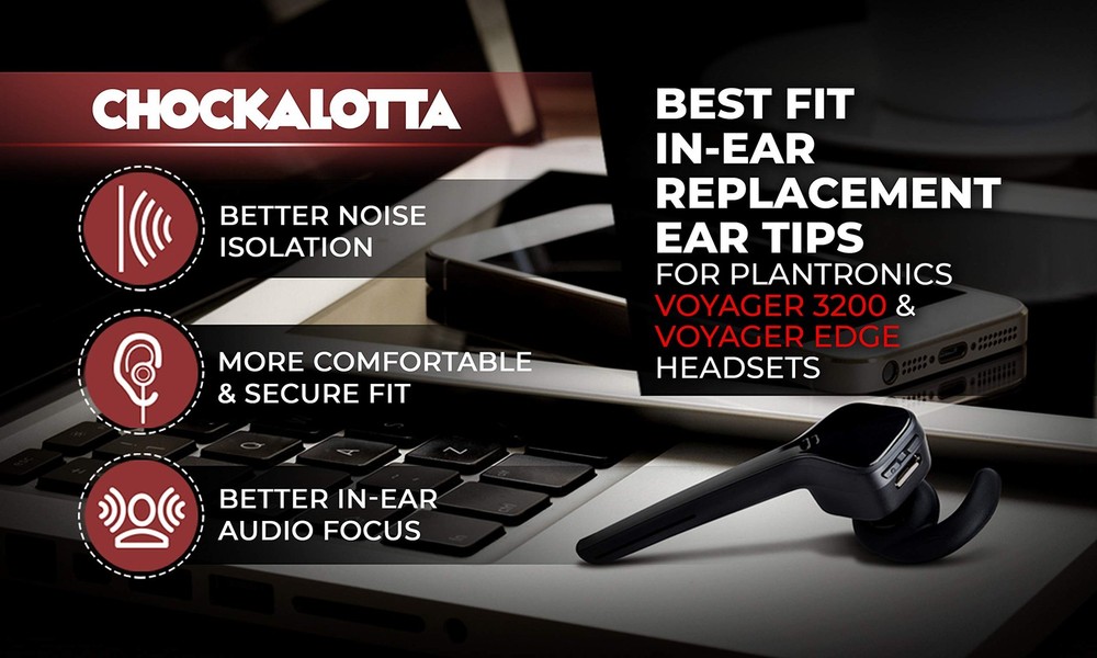 CHOCKALOTTA Eartips Upgrade Replacement Compatible RIGHT EAR, SMALL (3pcs)