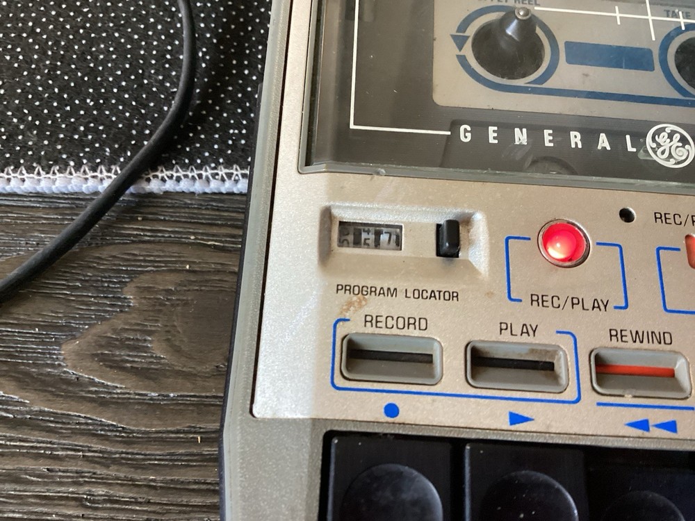 GE VTG Computer Program Data Recorder 3-5158 Tested And Working Has Box