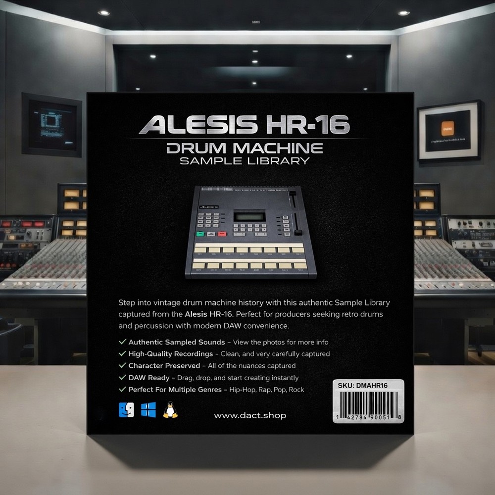 Alesis HR-16 Drum Machine Sample Library