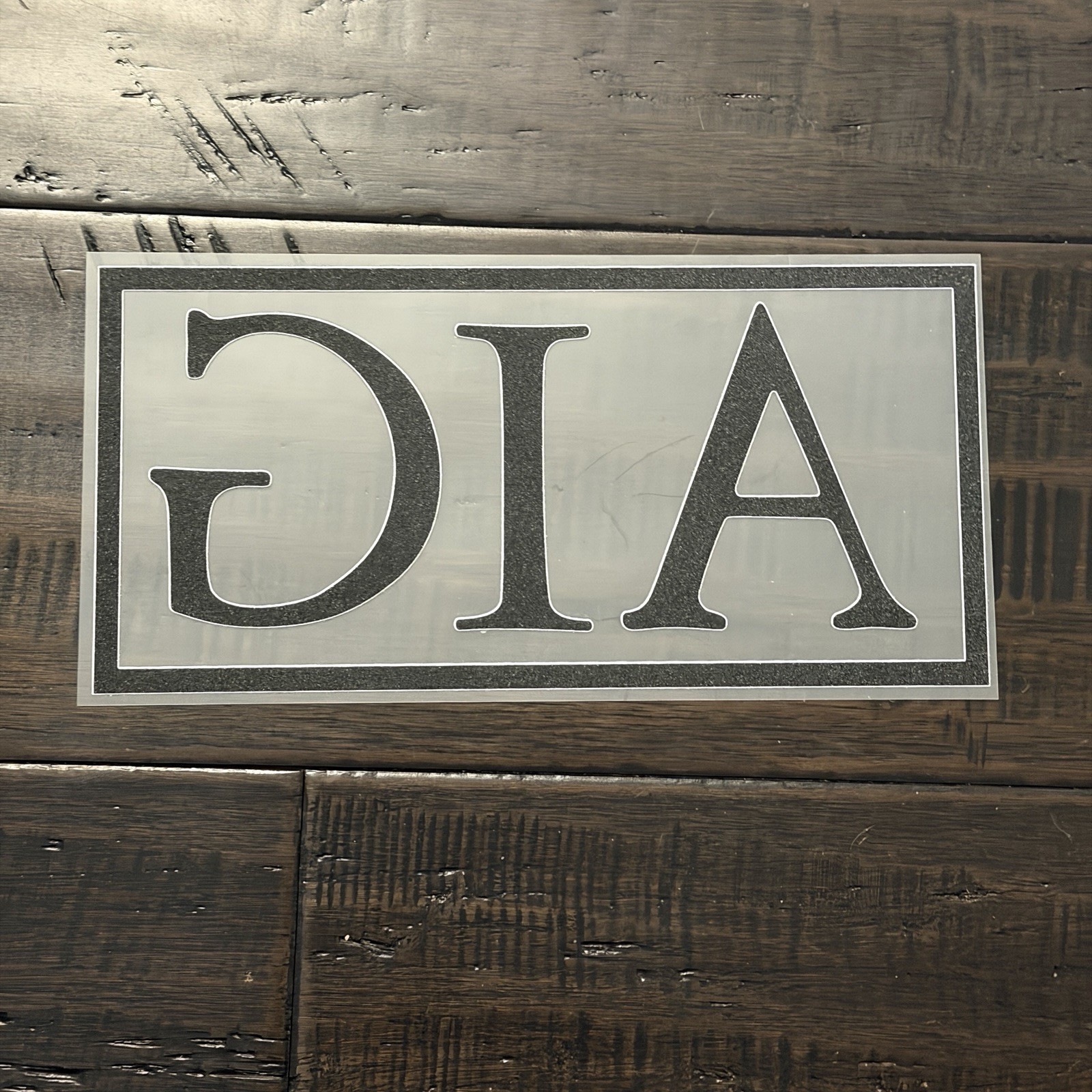 2007-10 AIG Manchester United Sponsor Replacement Badge Patch Parche