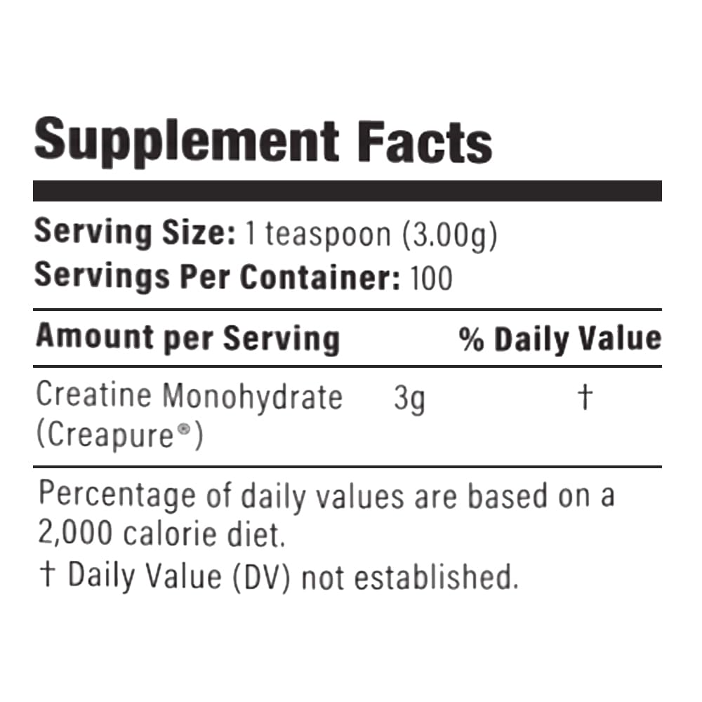 INNER ARMOUR CREATINE MONOHYDRATE Creapure 300g 100 Servings Increase Strength