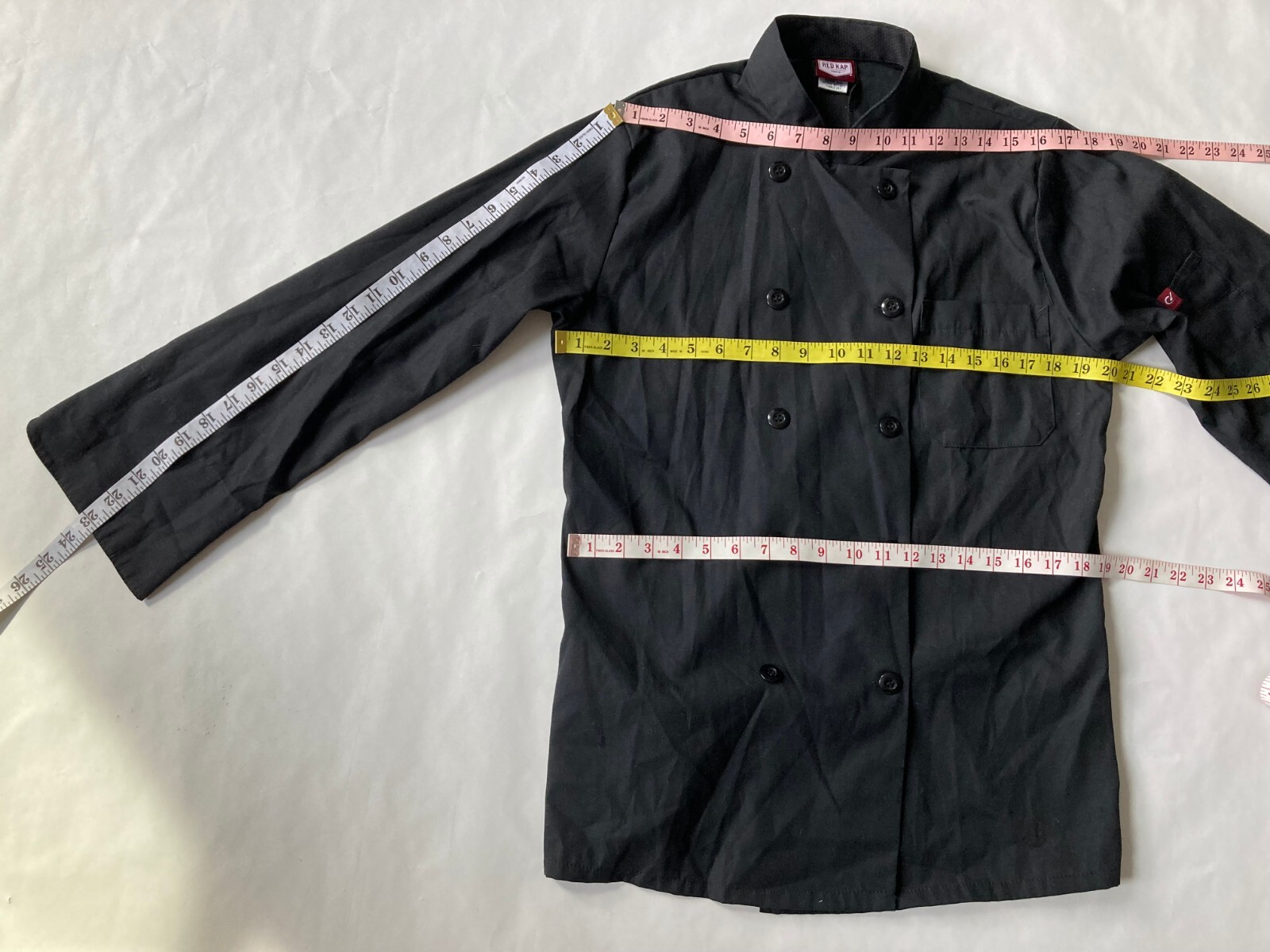 Red Kap Women Men Chef Coat with OilBlok + MIMIX