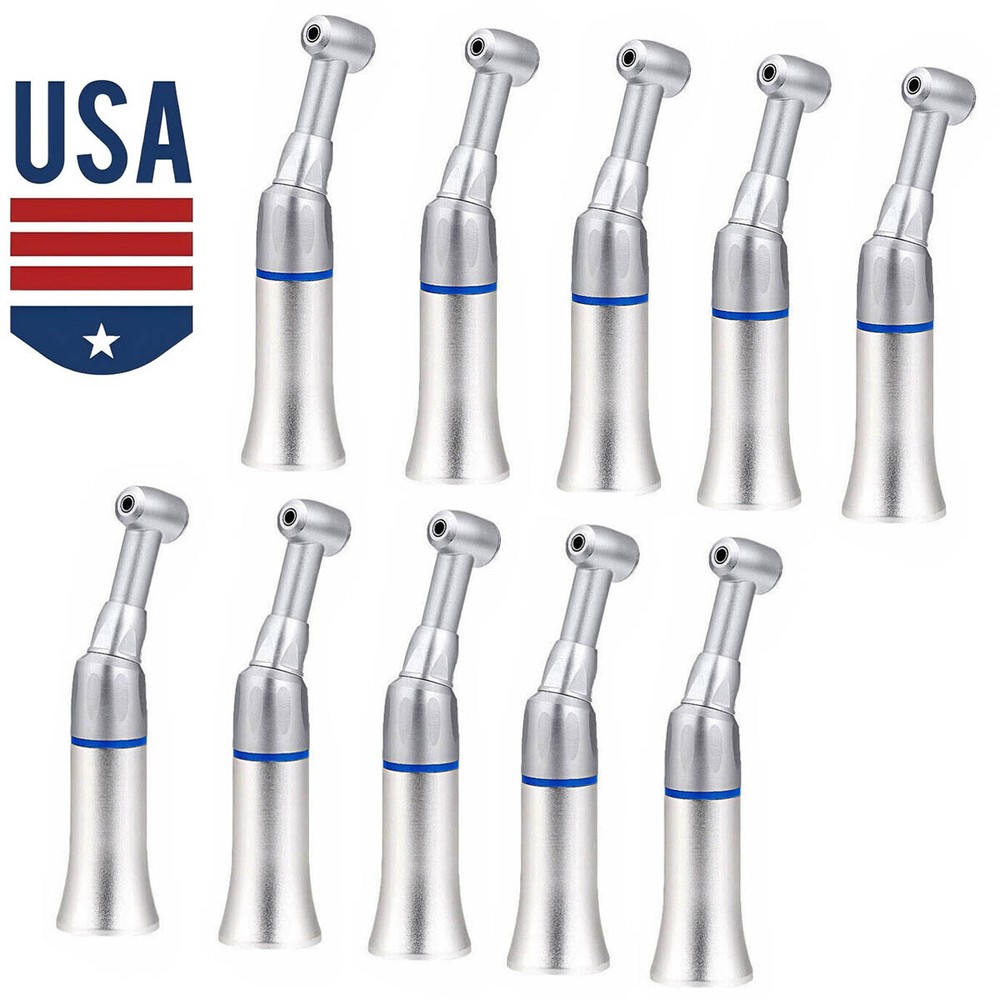 Dental Slow Low Speed Handpiece Contra Angle Push Button E-type