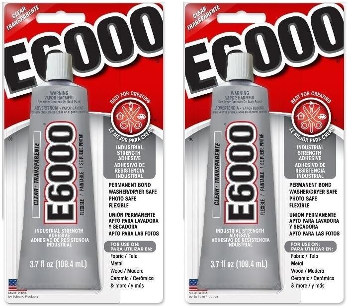 E6000 - Clear Industrial Strength Craft Adhesive 3.7oz - 230010