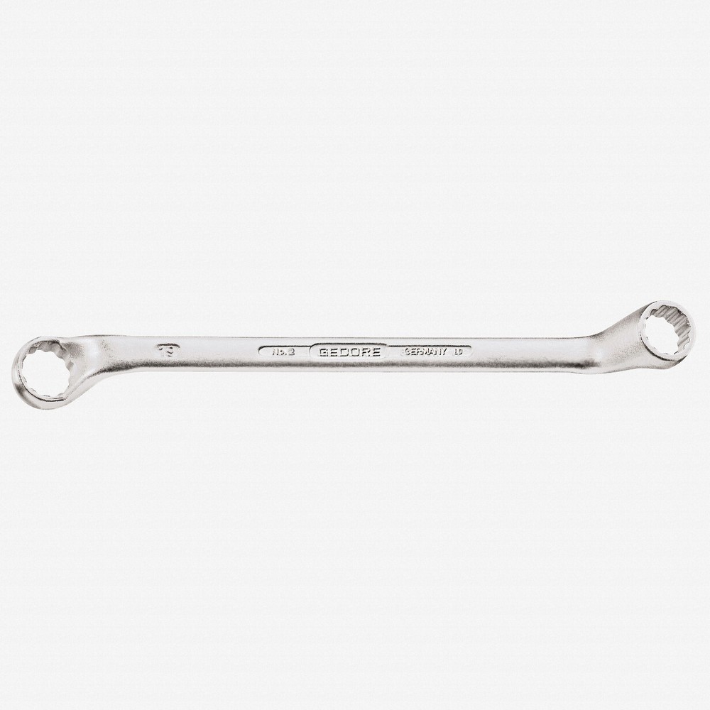 Gedore 2 17x19 Double ended ring spanner offset 17x19 mm