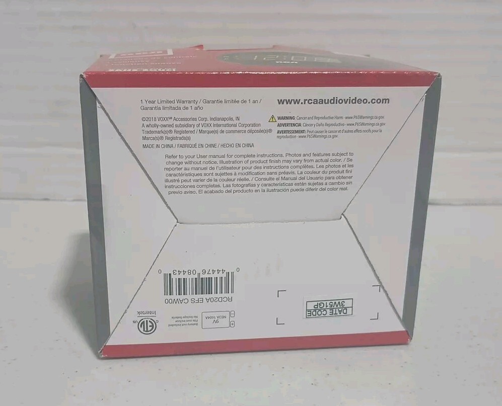 RCA RCD20A Digital Alarm Clock