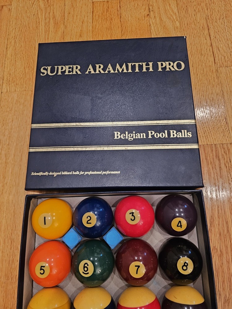 Pool Ball / Billiard Ball Set Complete ***Read***