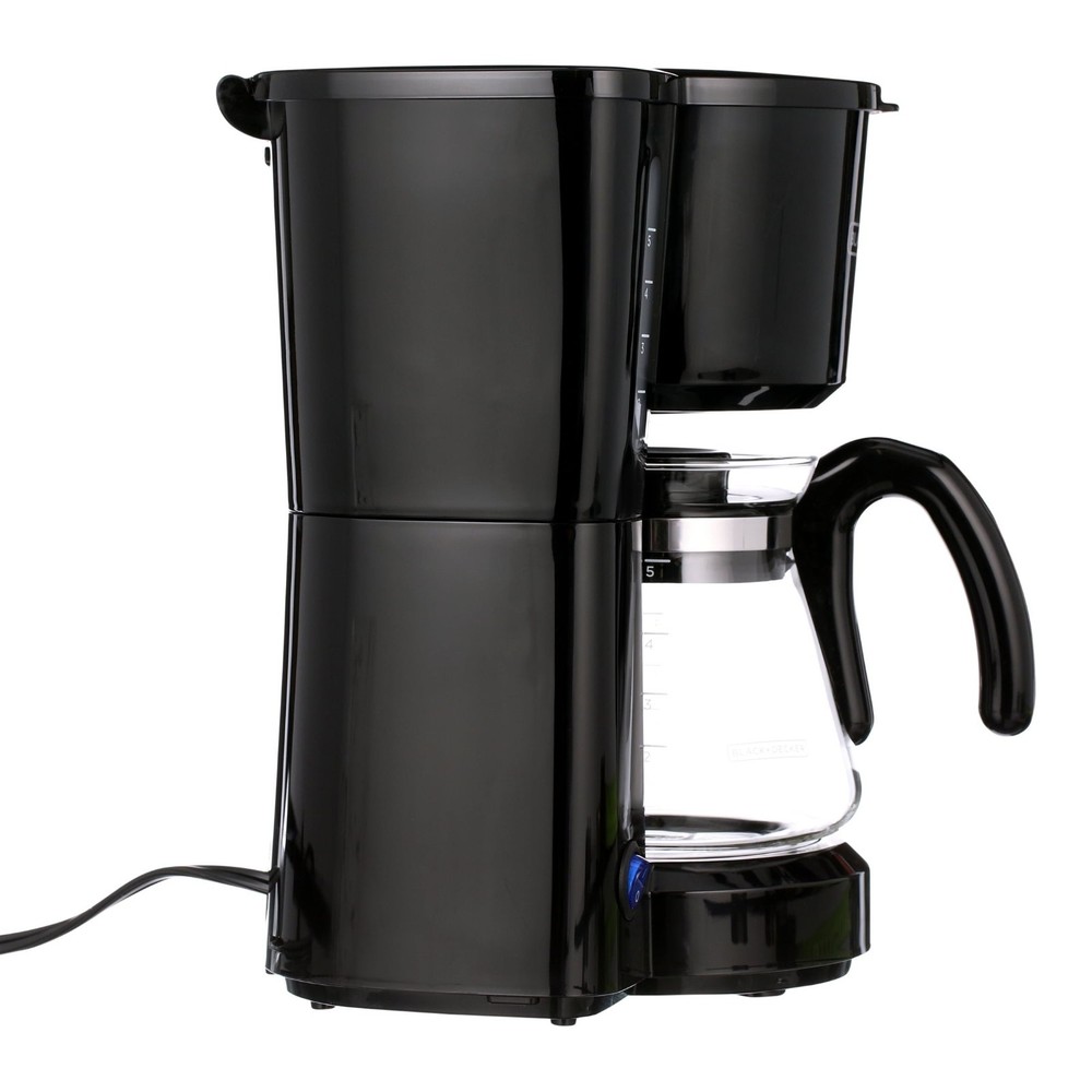 BLACK+DECKER 5-Cup Switch Coffee Maker Programmable with Timer