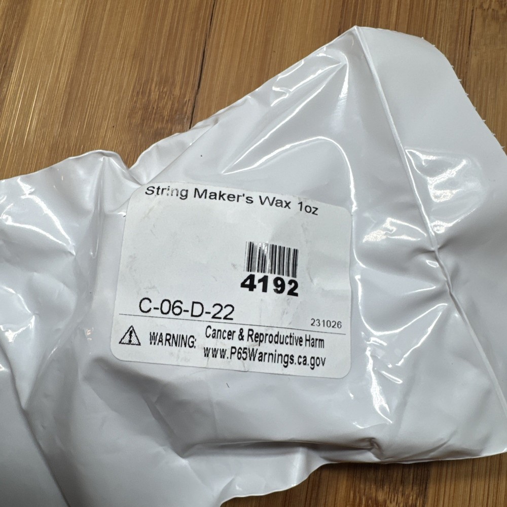 Perfect Bow String Wax - Bowstring Maintenance wax - Bowstring makers wax 1oz