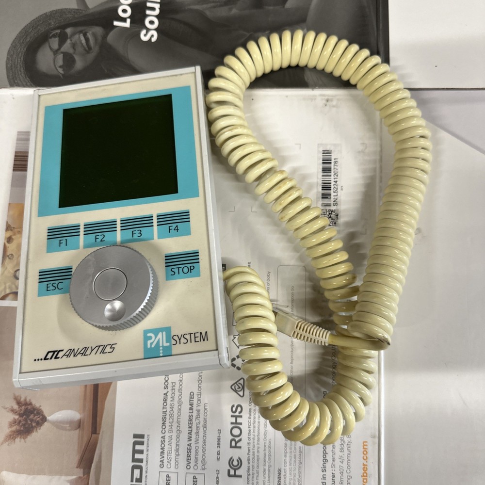 Handheld Remote Controller for CTC Analytics PAL Autosampler System, ver 1.0.8