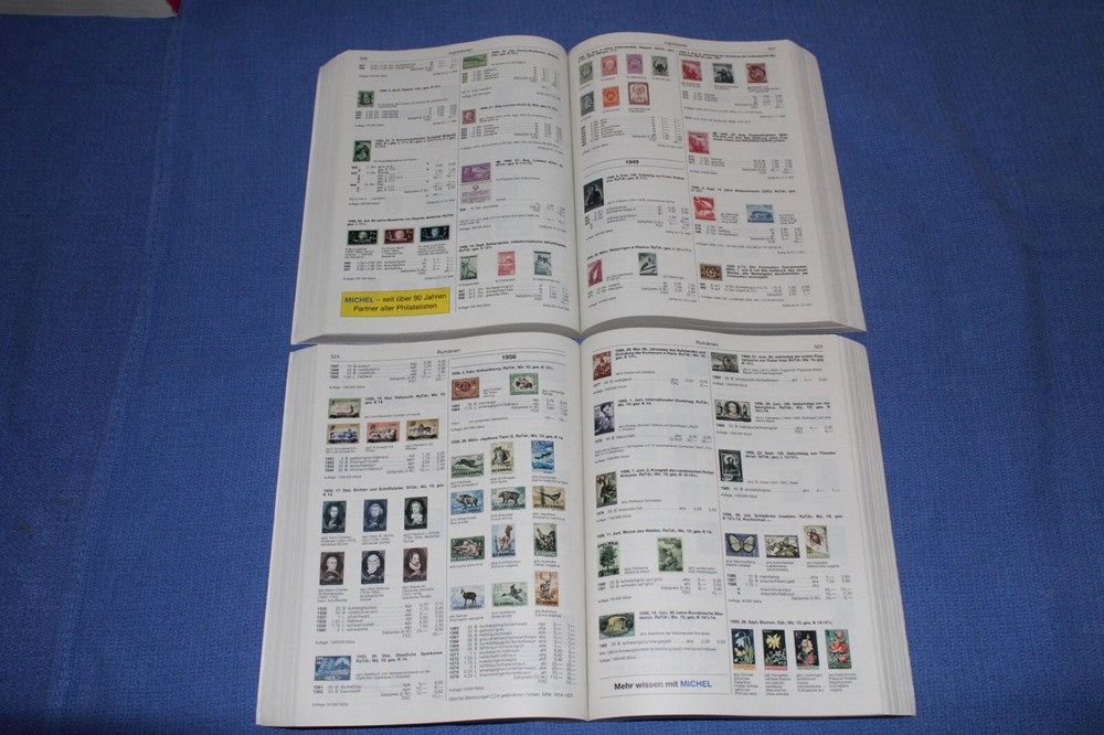 Michel 7 Volumes Europe 2006 Catalogues BlueLakeStamps Extensive useful info!