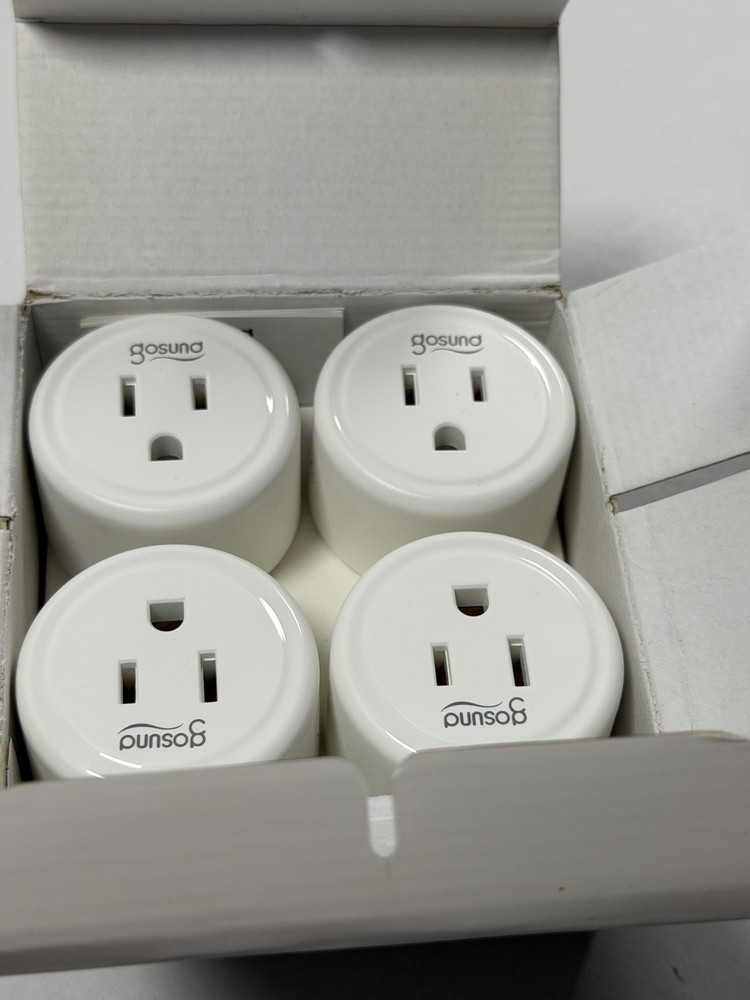 Gosund 4Pack Smart Plug Wifi Switch Socket Outlet Works with Alexa & Google WP3