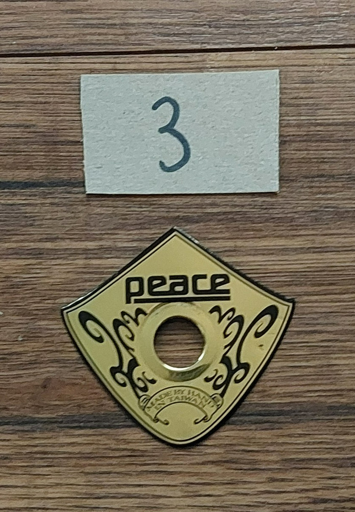 Peace Drum Badge - Multiple Available (510)