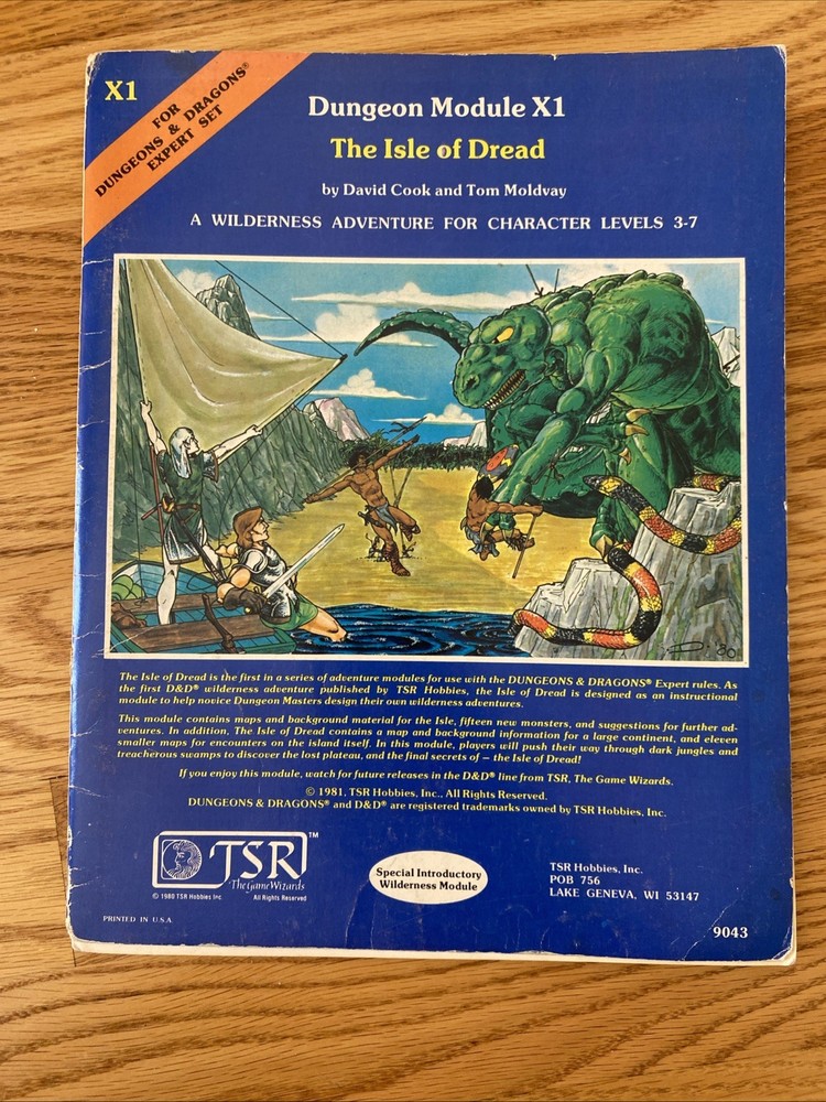 Dungeons And Dragons Modules TSR