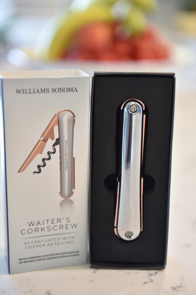 Williams Sonoma Waiter's Corkscrew BOXED NEW !!