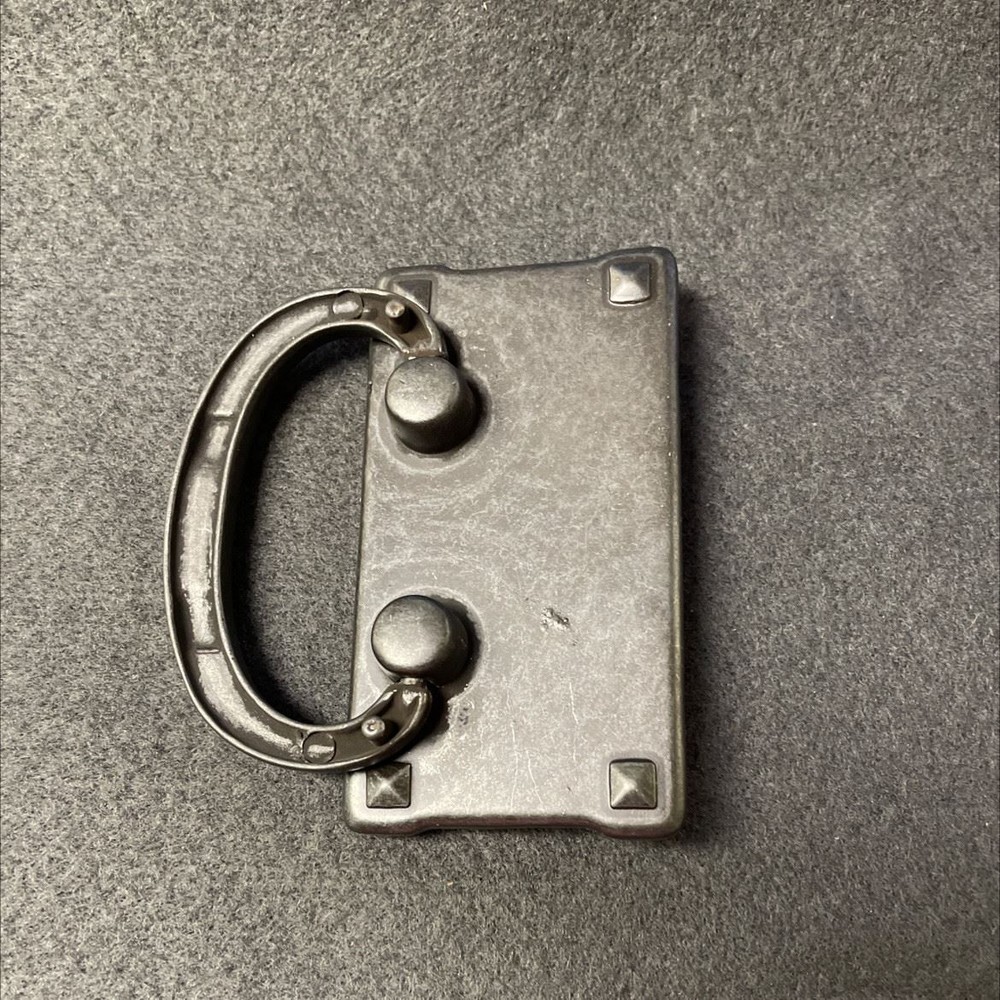 3" Mission Style Pull Antique Pewter