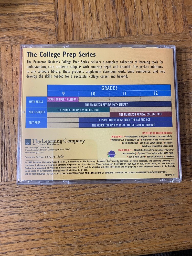 The Princeton Review Trigonometry PC Cd