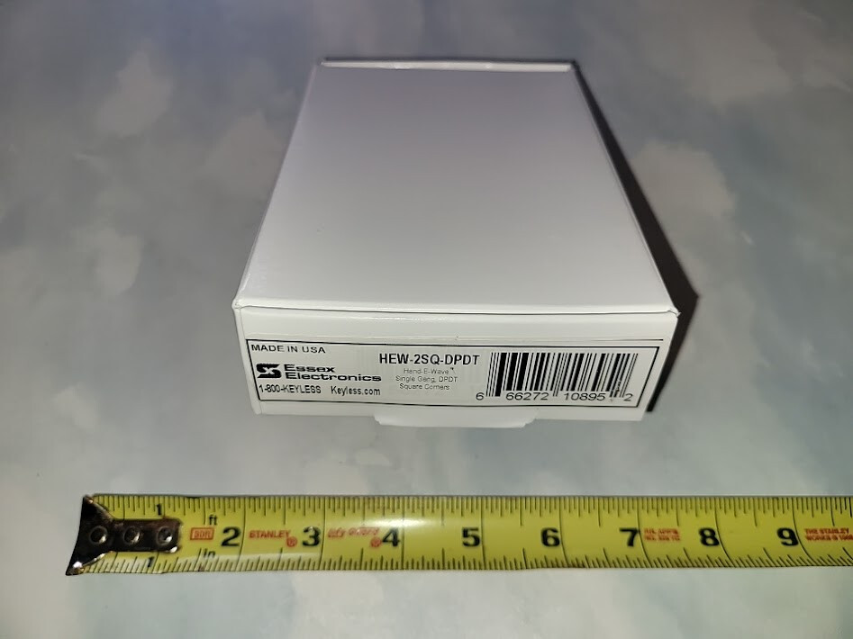 HEW-2SQ-DPDT Hand-E-Wave HEW-2S Touchless Exit Essex Electronics