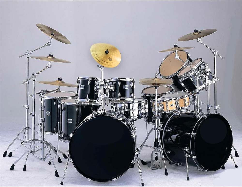 Clap Stack Cymbal, 3-Piece Cymbal Stack with Hammer Marks (11", 13", 15"), Smack