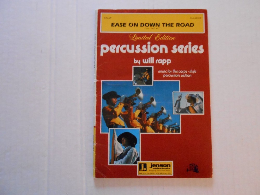 Corps Style Percussion Section "Ease On Down The Road" Music By Will Kapp 1982