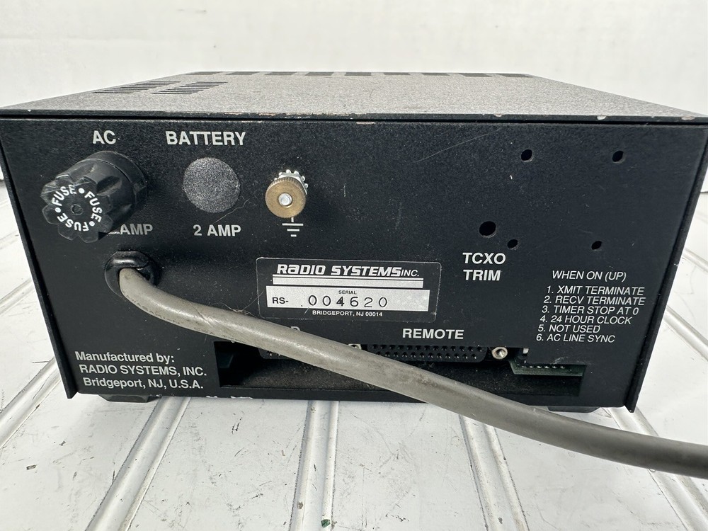 Radio Systems Inc Timing Product Clock Timer TCXO Trim Works
