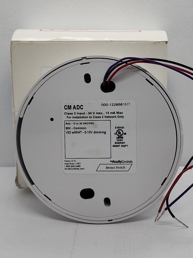 ACUITY Sensorswitch CM ADC Ceiling Mount Sensor, Auto Dimming Photo Sensor [BB2]