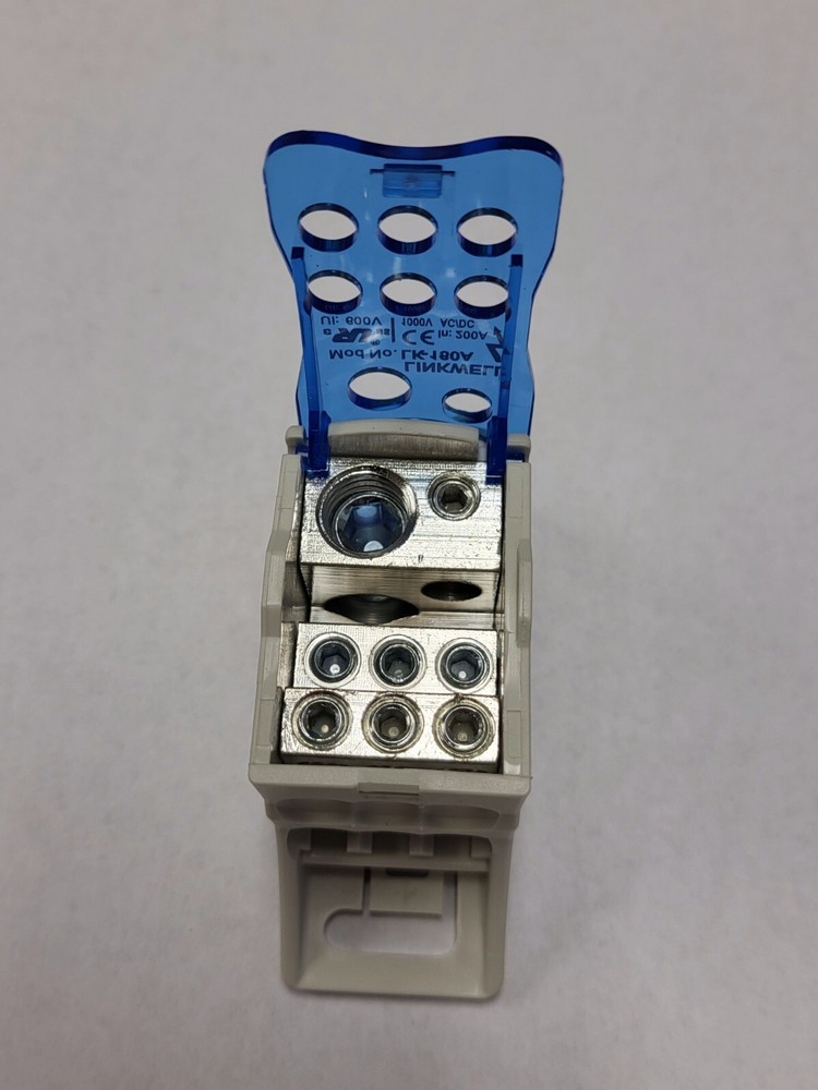 200 Amp Single Pole Power Distribution Block – 2 In/6 Out