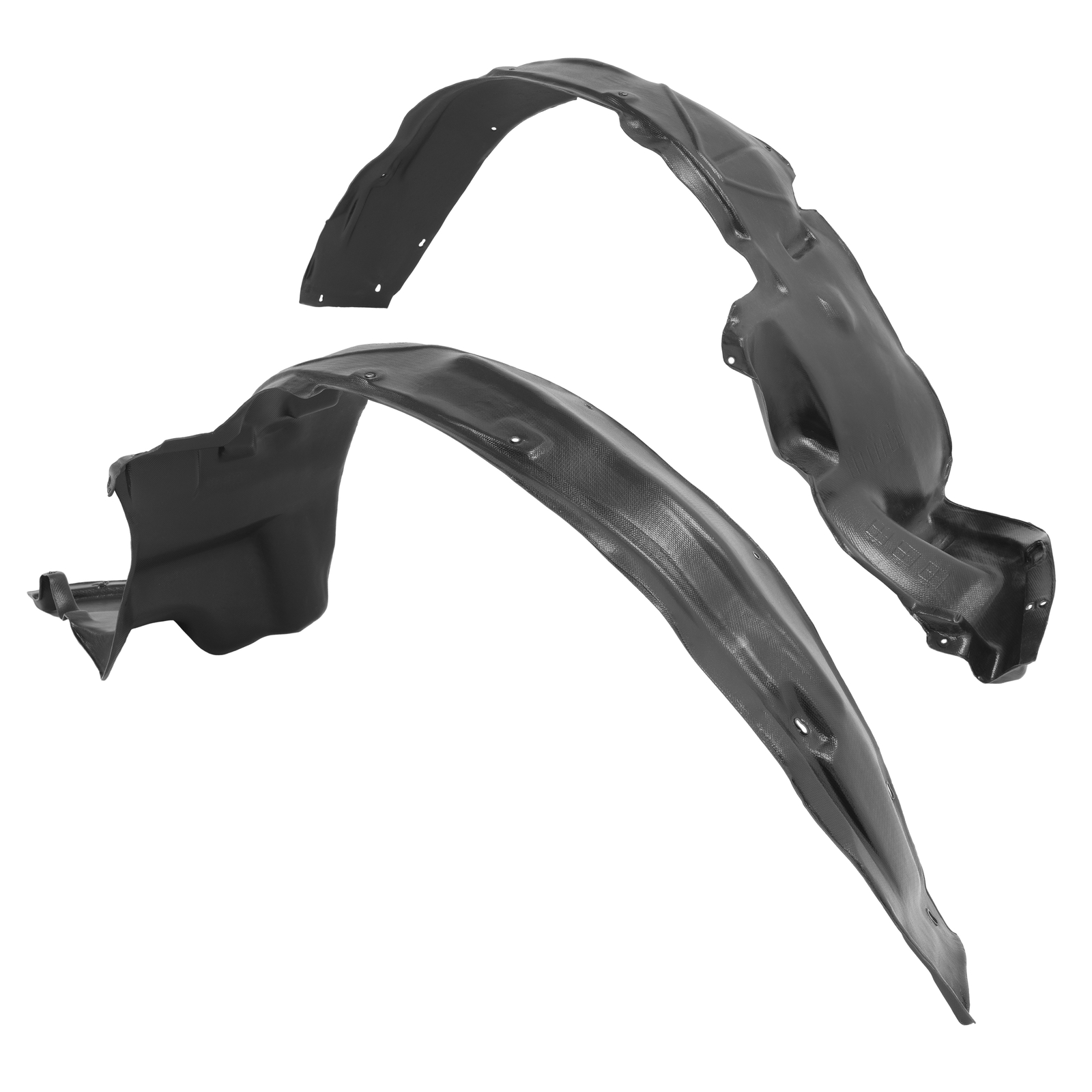 Inner Fender Liner Set For 1996-2000 Honda Civic Front Driver + Passenger Side