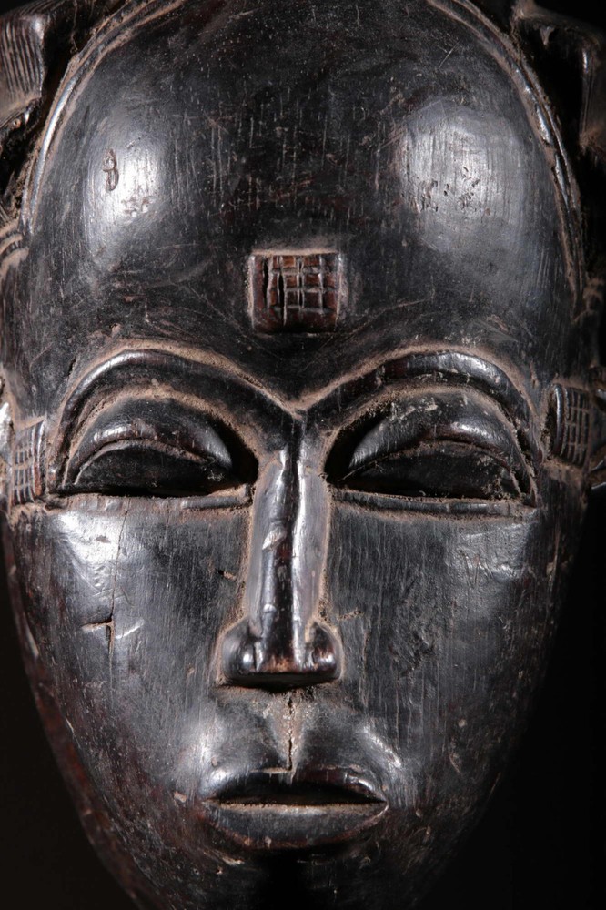 African Mask Baoulé 1900