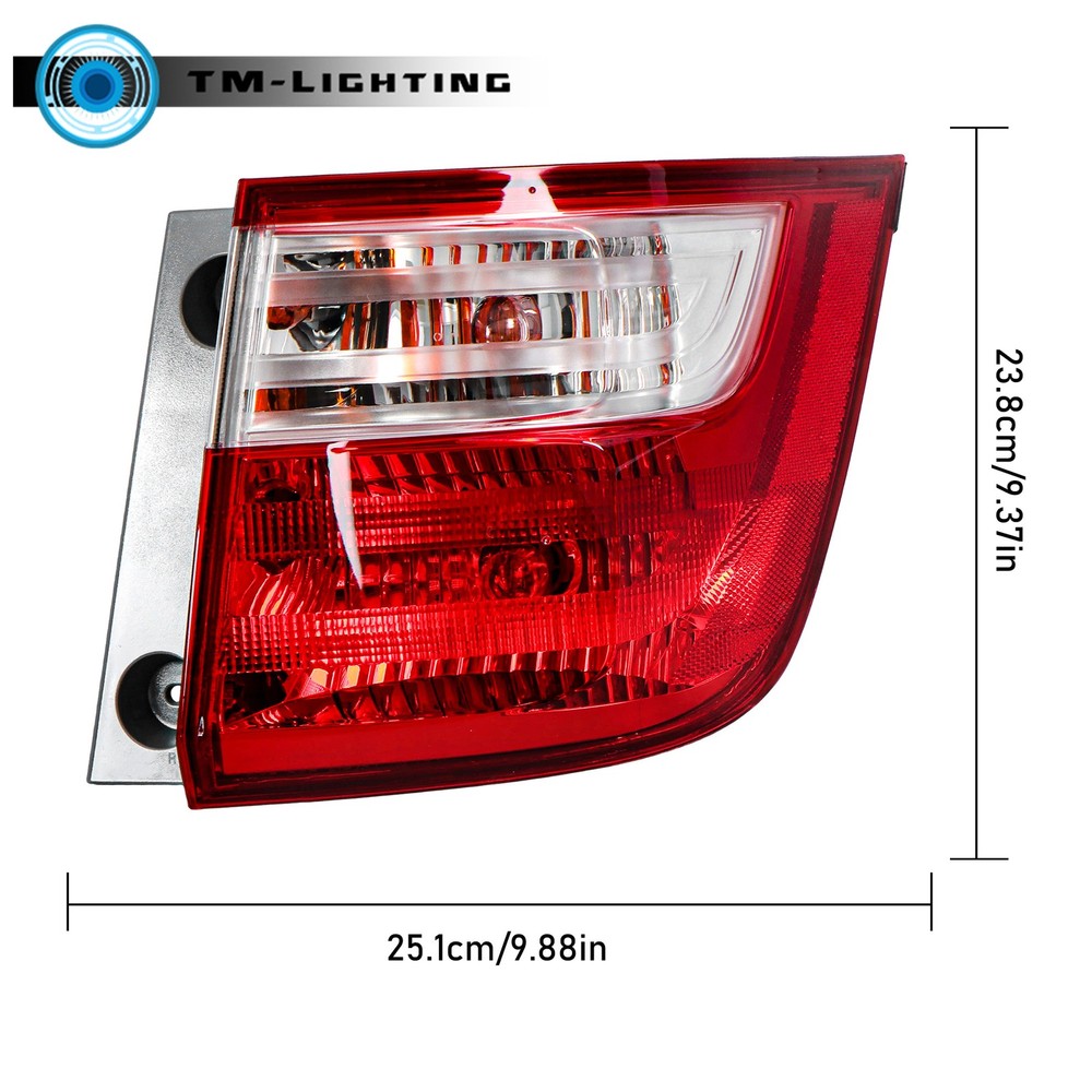 For Honda Odyssey 2011-13 Halogen Outer Right Passenger Side Tail Light Assembly