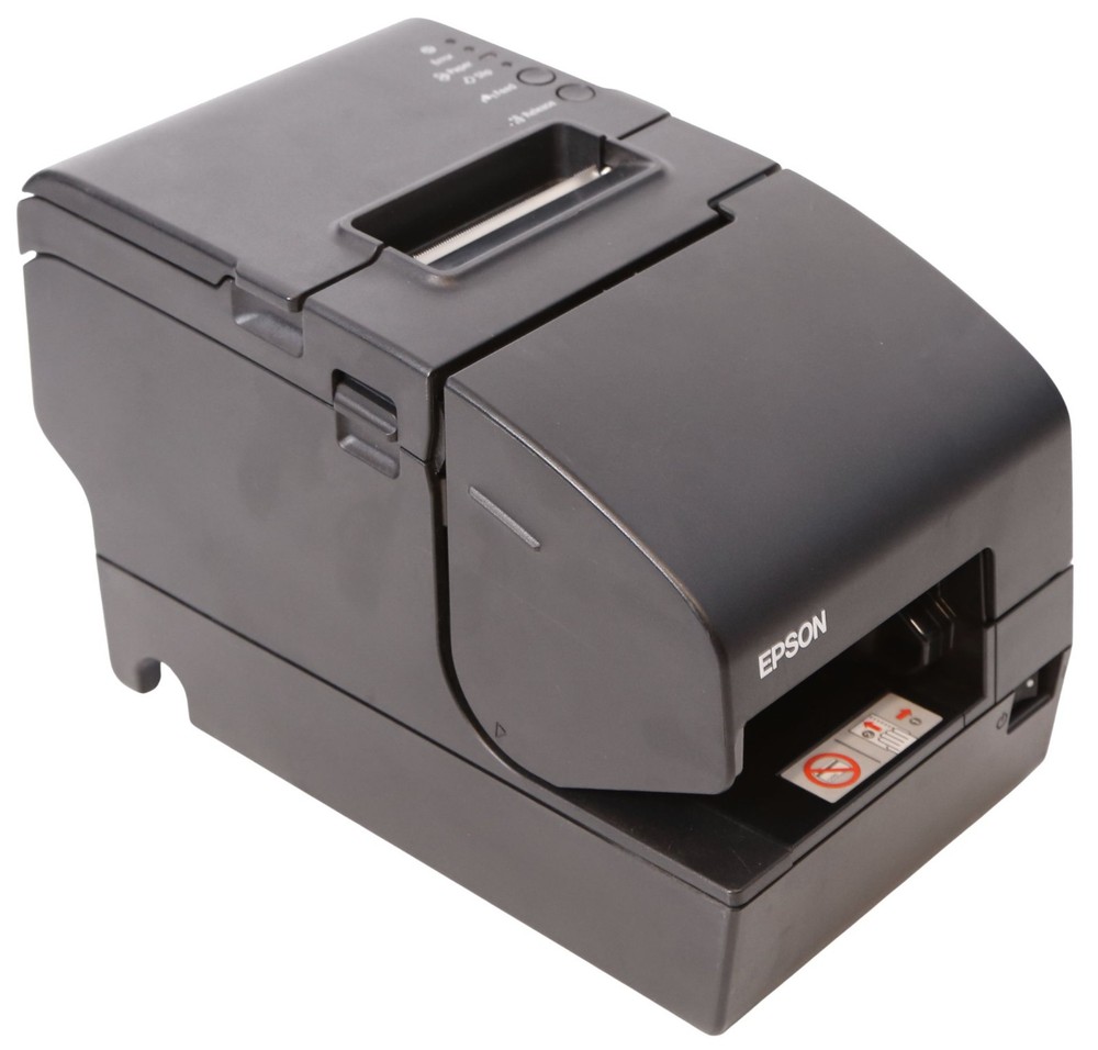 Epson TM-H2000 Thermal Receipt Printer; Knife, MICR, USB Plus Power Interface
