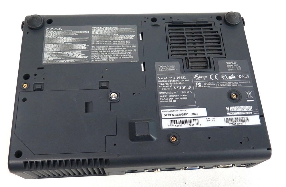 ViewSonic PJ452 LCD Portable Projector