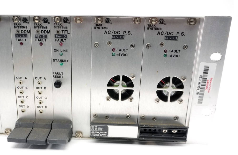 Trak Systems Model 9200-3 GPS Time Standard Motorola Simulcast System C