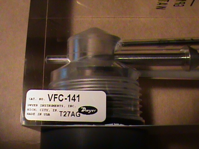 DWYER INSTRUMENTS, VFC-141, VISI-FLOAT FLOWMETER, New