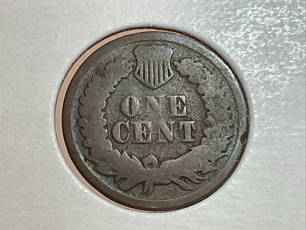 1866 Indian Cent pair great value