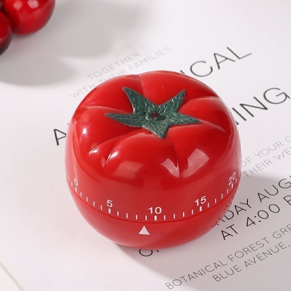 Tomato Timer Cute Reminder Alarm Clock Mechanical Timer Kitchen Cooking Tools