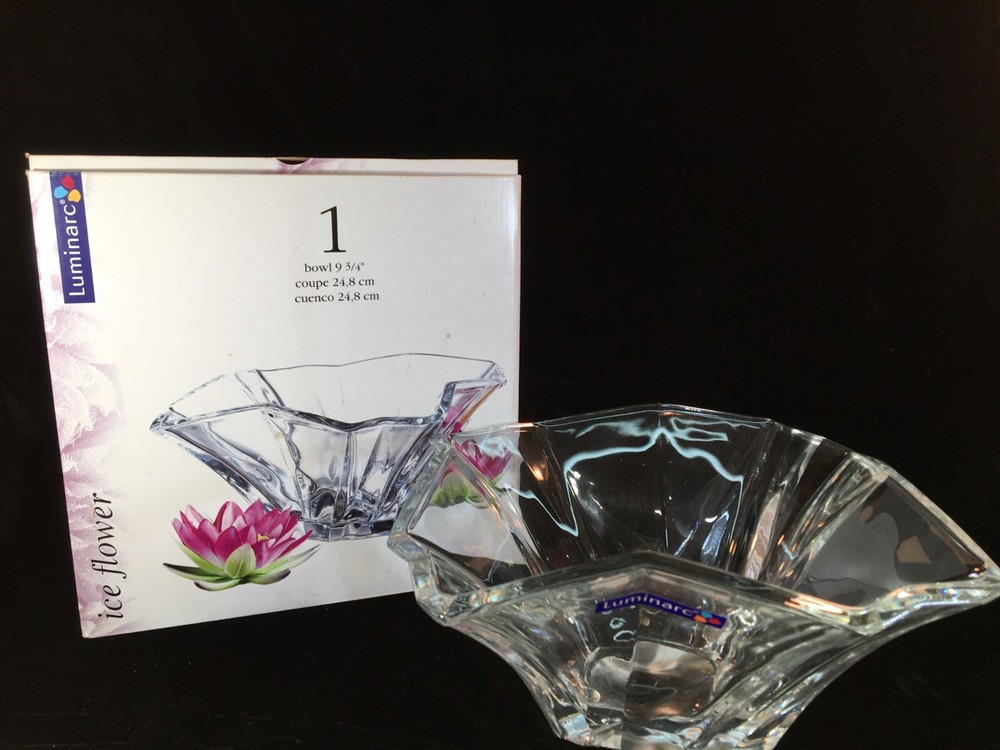 Luminarc ICE FLOWER 9-3/4" Bowl