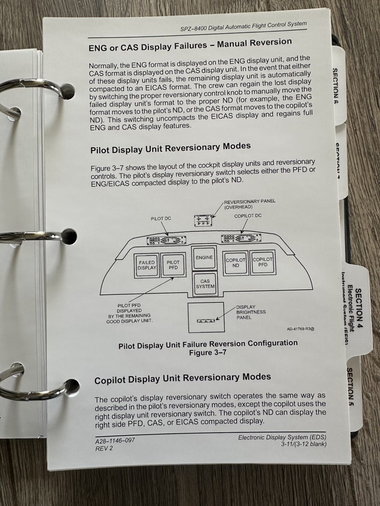 Gulfstream IV SPZ-8400 Digital Automatic Flight Control System Pilots Manual