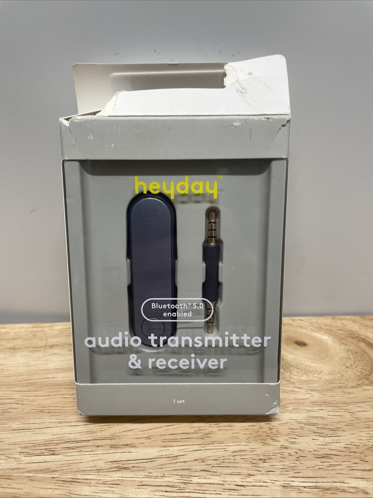 heyday Audio Transmitter & Receiver (Bluetooth 5.0 enabled) - Dusk Blue