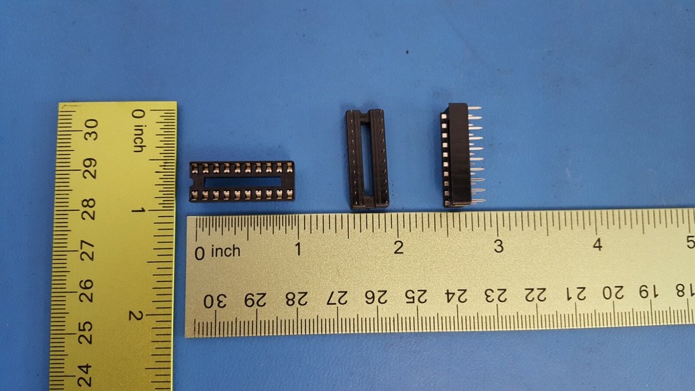 20 PCS IC SOCKET 20 PIN DIP SOCKET PC PIN Through-hole , 2556-20T , ICD-20