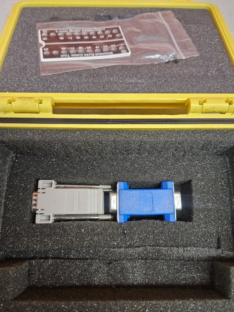 L-Com D-Sub 9 Cable Tester Model DXB900